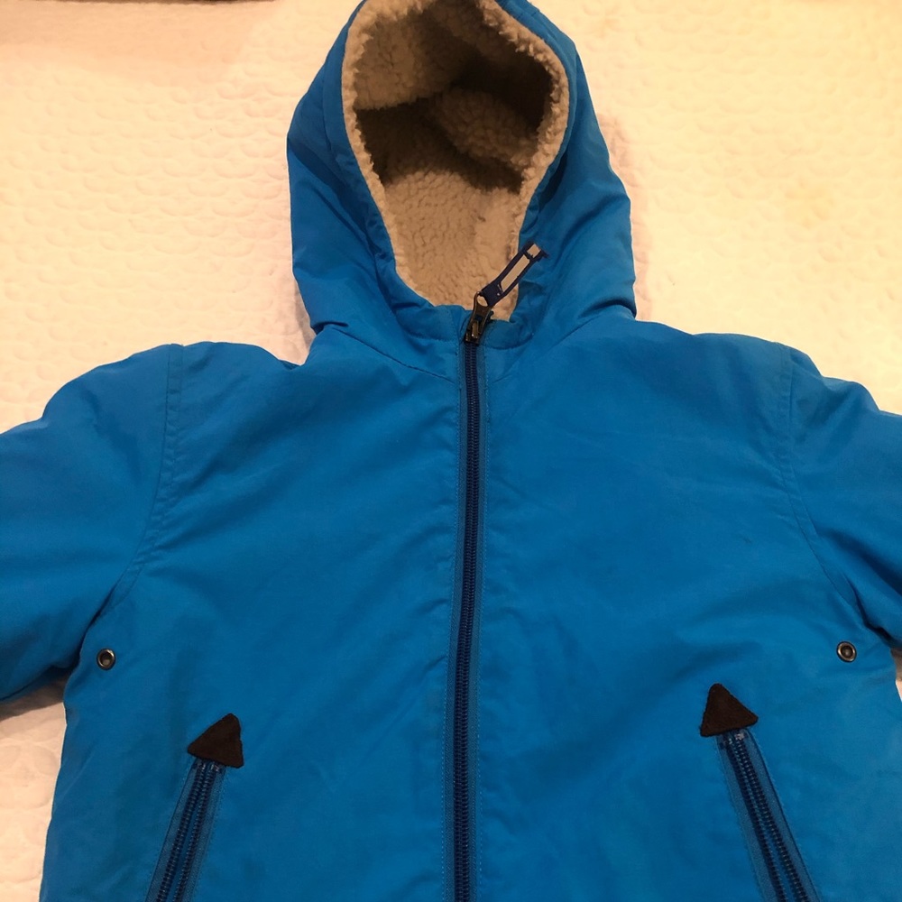 Mini Boden Weather Resistant Lined Parka 4T-5T.